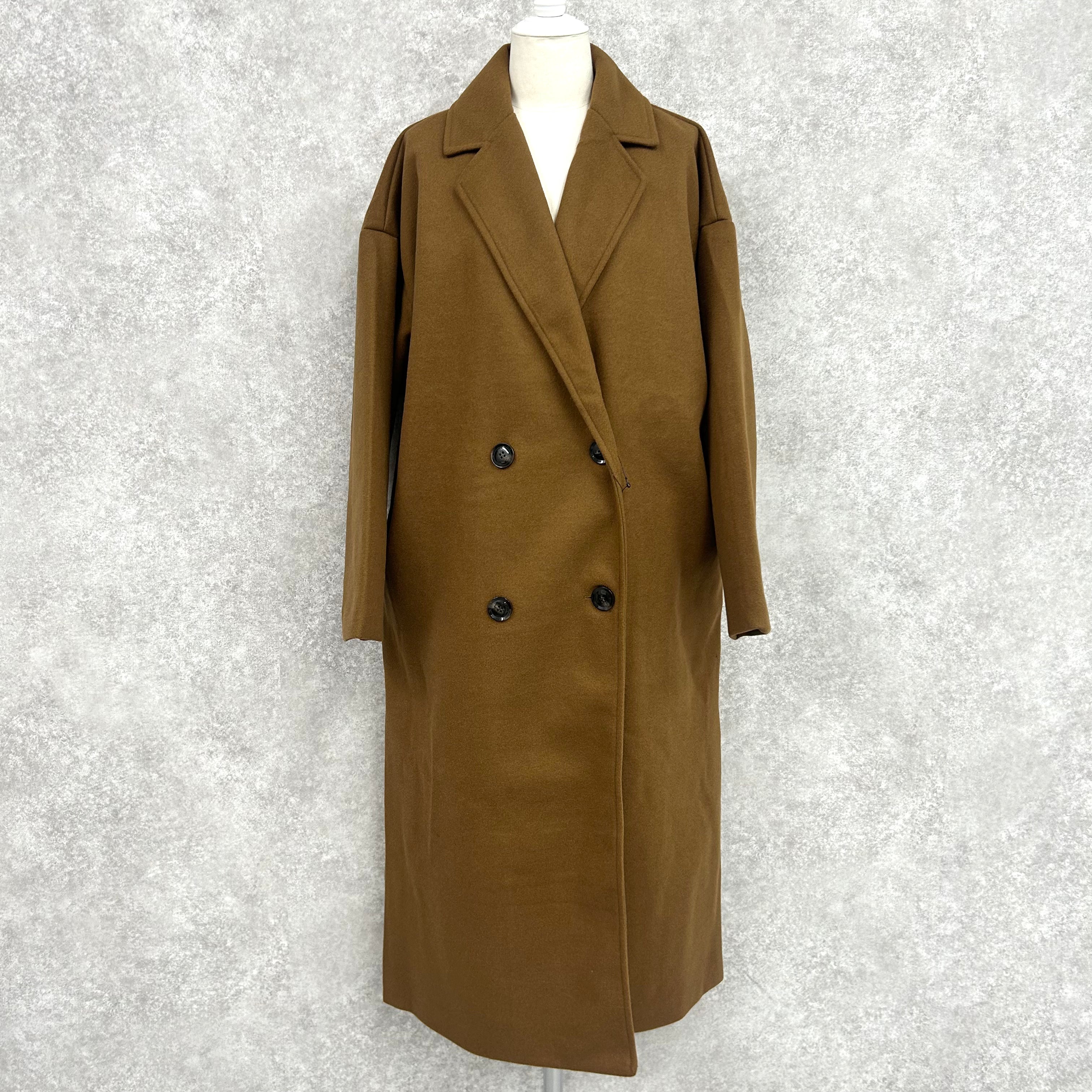 チェスターコート　ブラウン　*1/14〜20頃より順次発送予定