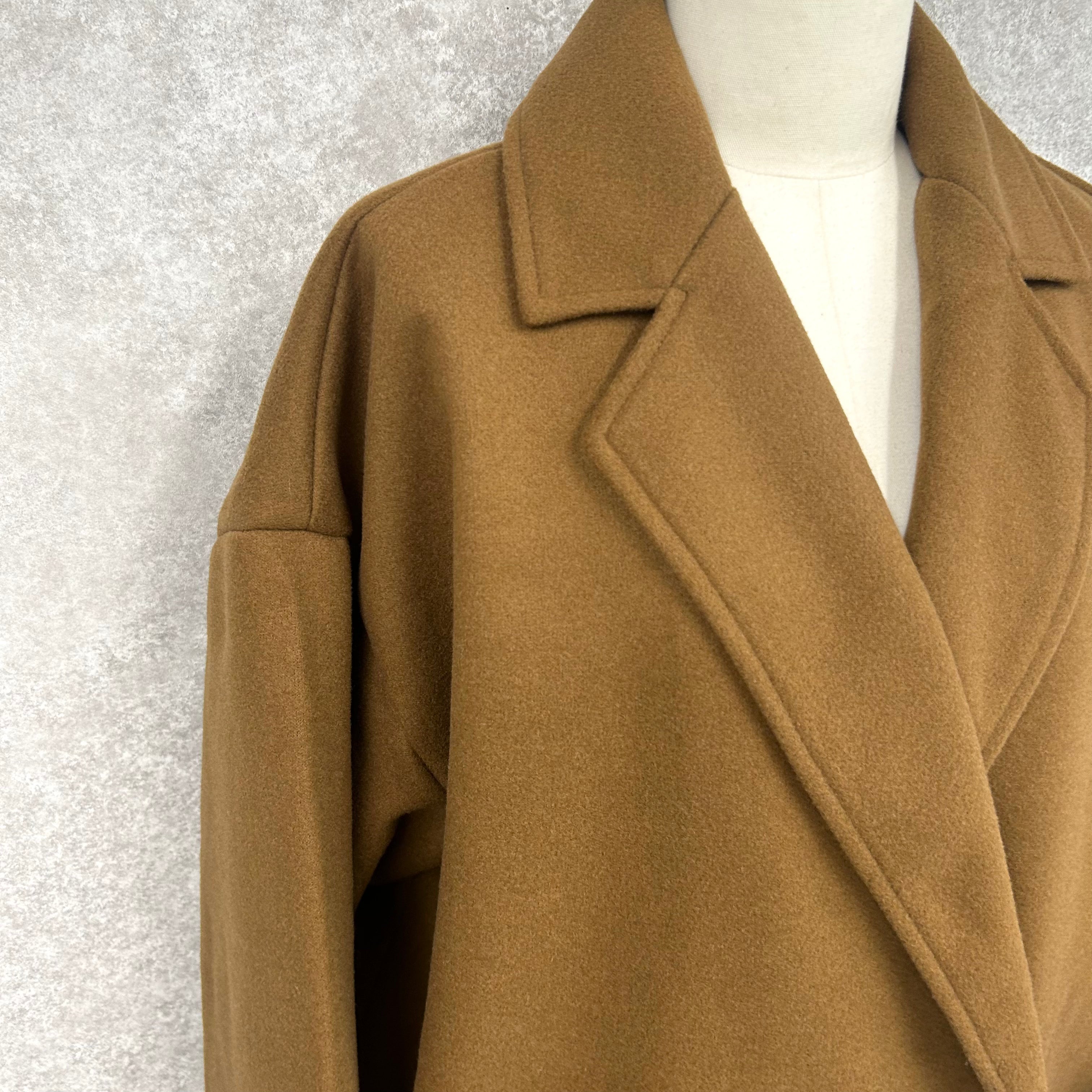 チェスターコート　ブラウン　*1/14〜20頃より順次発送予定