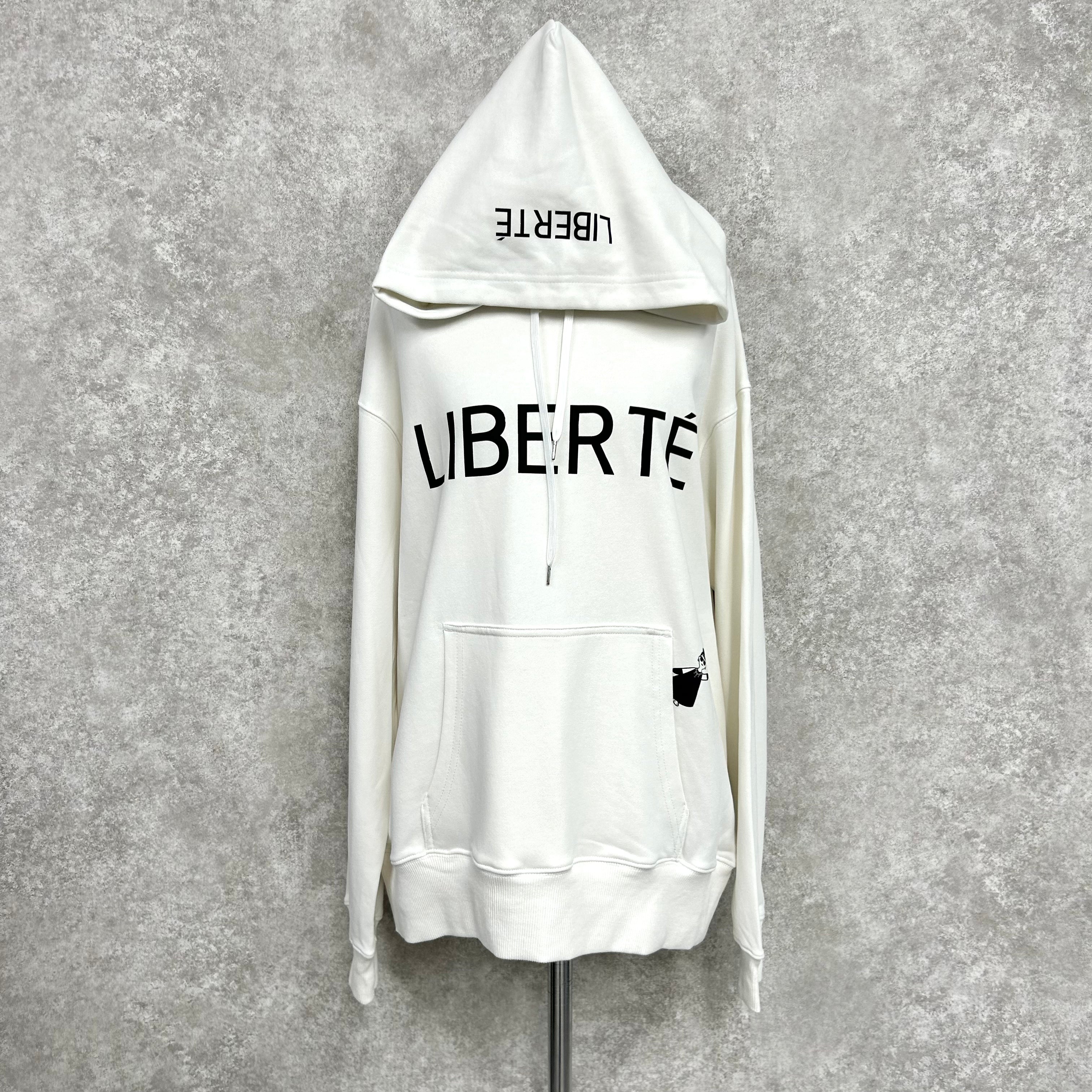 【HAPPYFACE】EMMA LIBERTEパーカー -ホワイト-　※10/22～28より順次配送
