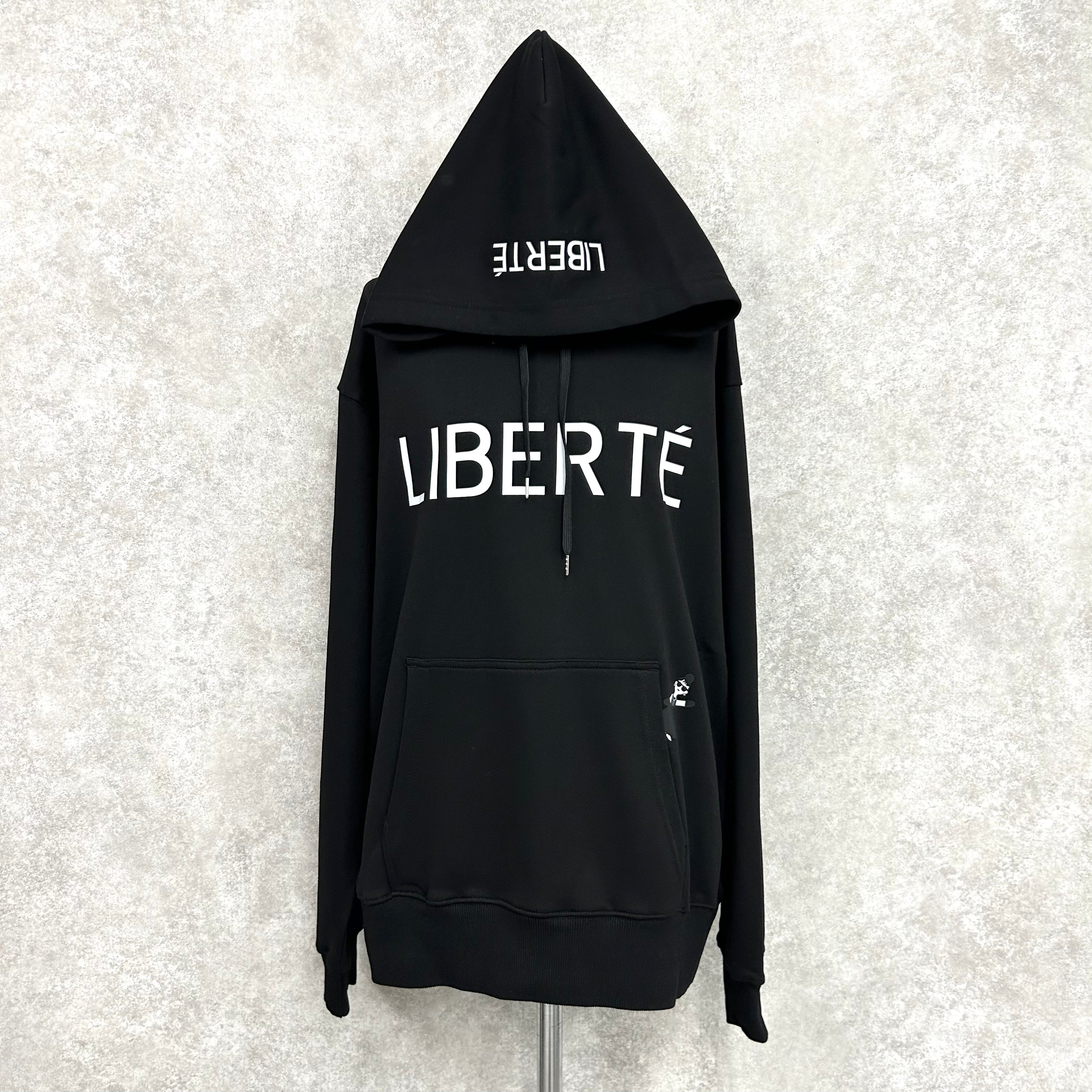 【HAPPYFACE】EMMA LIBERTEパーカー -ブラック-　※10/22～28より順次配送