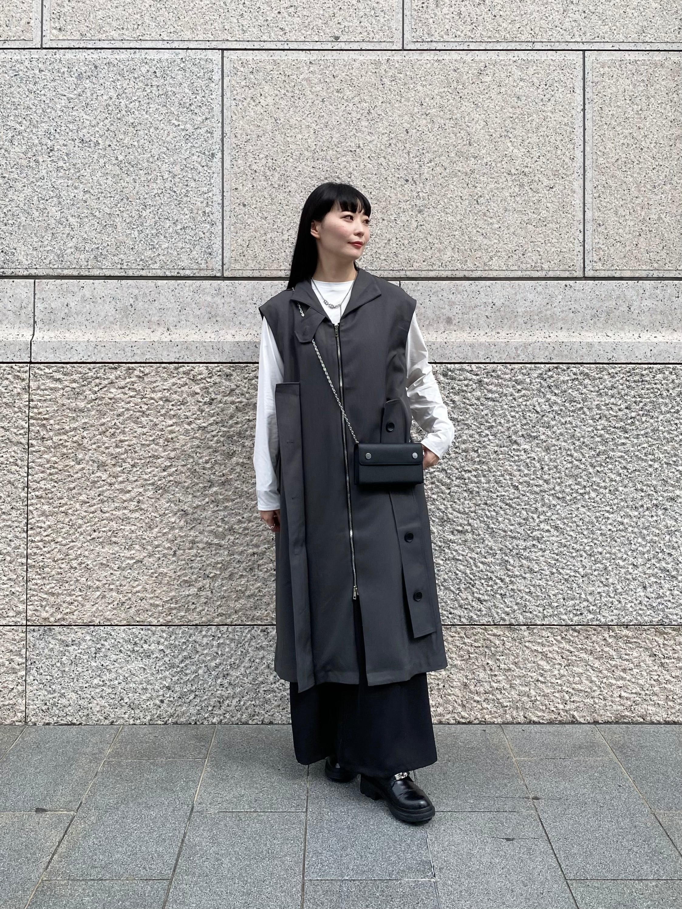 【ASYMM】GRAVITY VEST -gray-