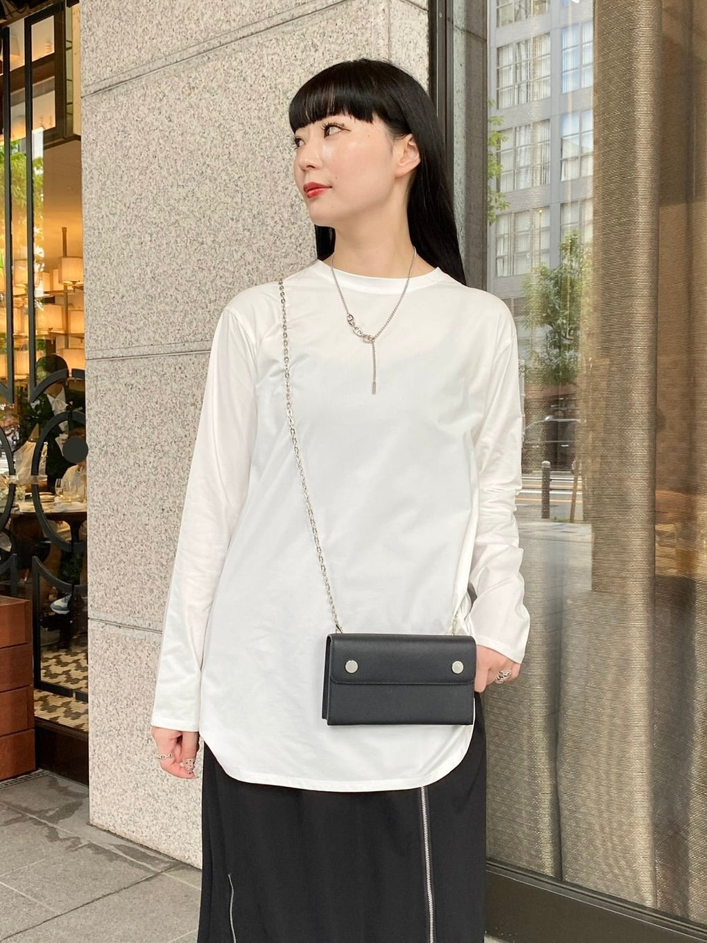 LAYER MATE LONG SLEEVE -off white-