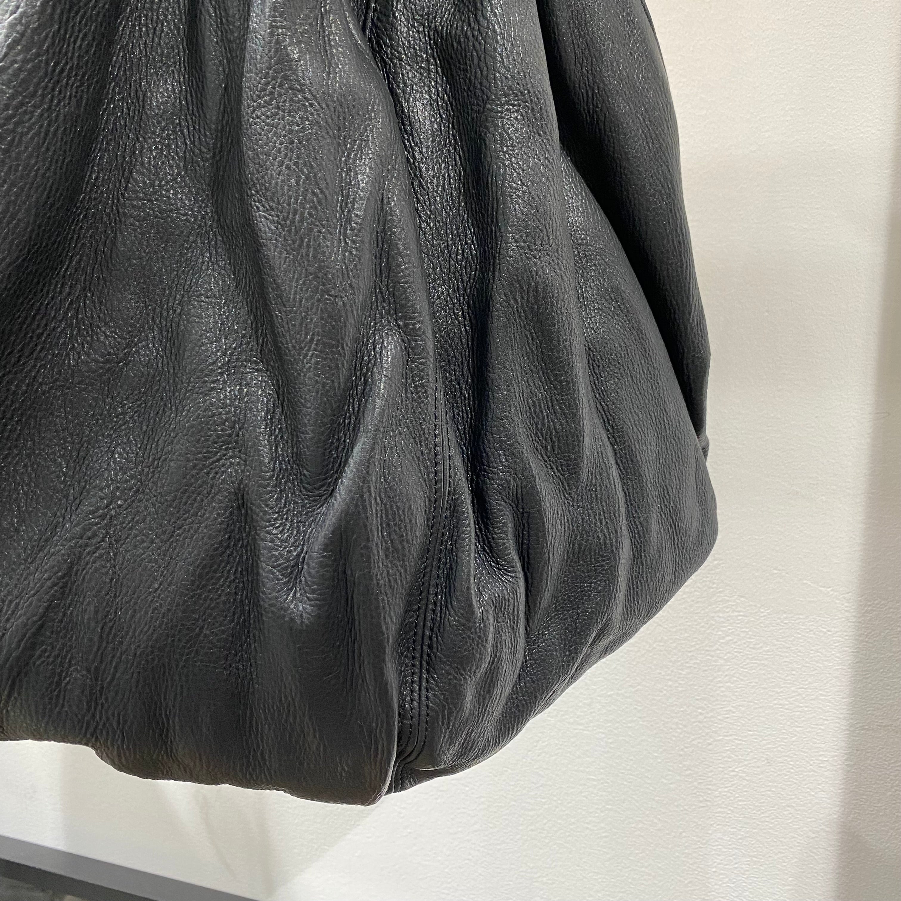 ⚠️予約【MUL101-501019】バーティカルトート(洗い加工) -ブラック-　※R7. 6月末納品予定