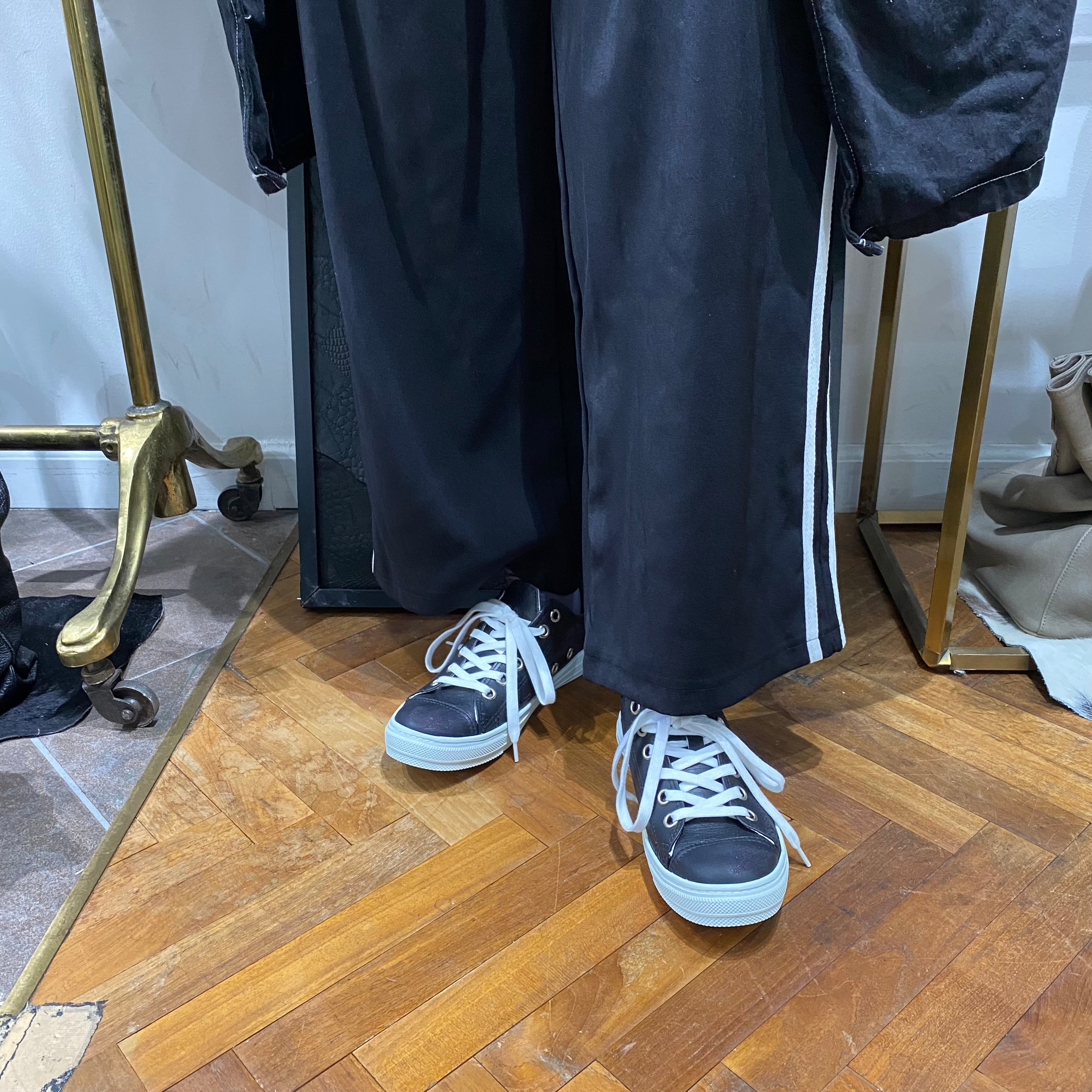 ⚠️予約【M.U.L.】ローカットスニーカー -vintage ブラック-　※R7. 6月末納品予定