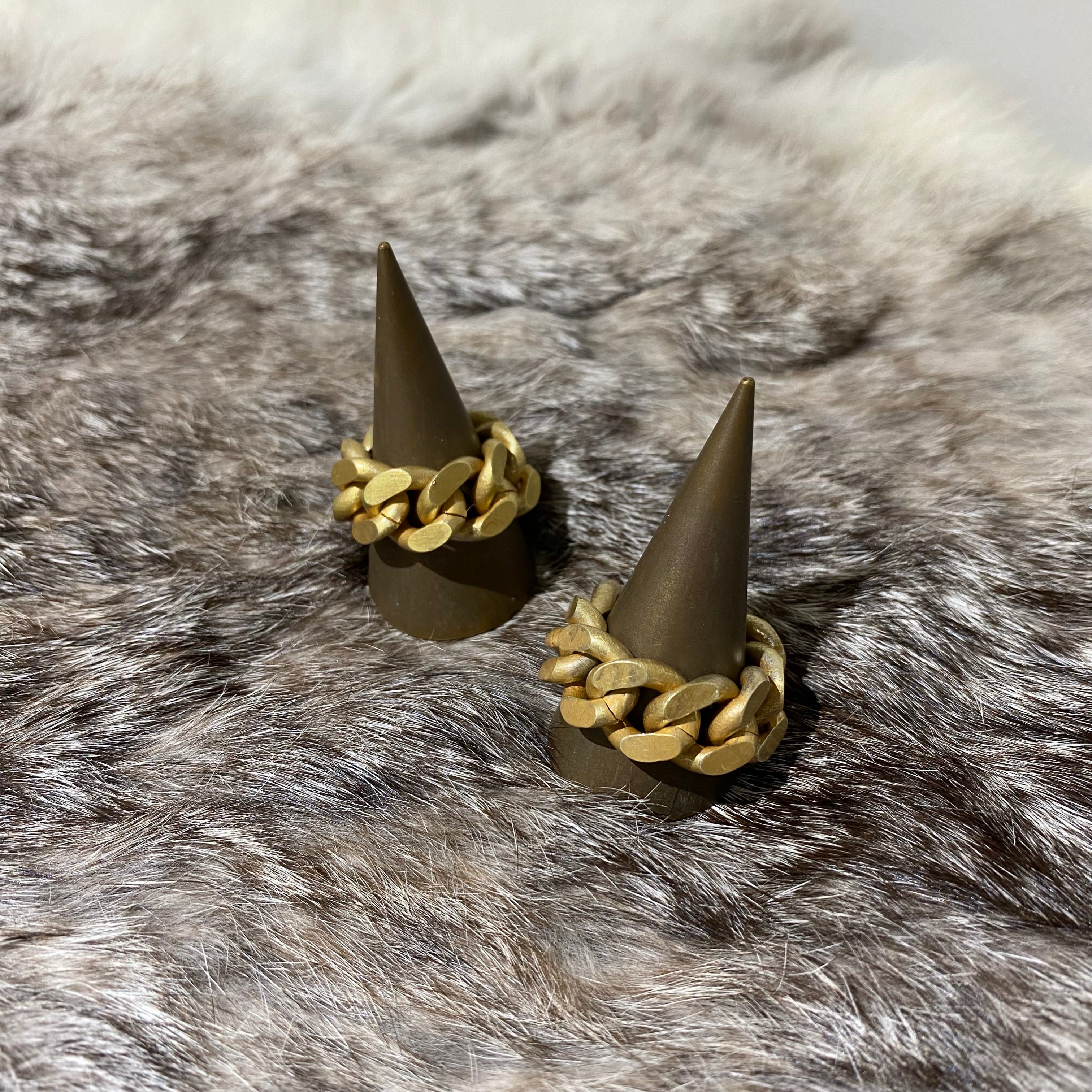 ⚠️予約【MULA004-101012】チェーンリング -マットゴールド-　※R7. 6月末納品予定