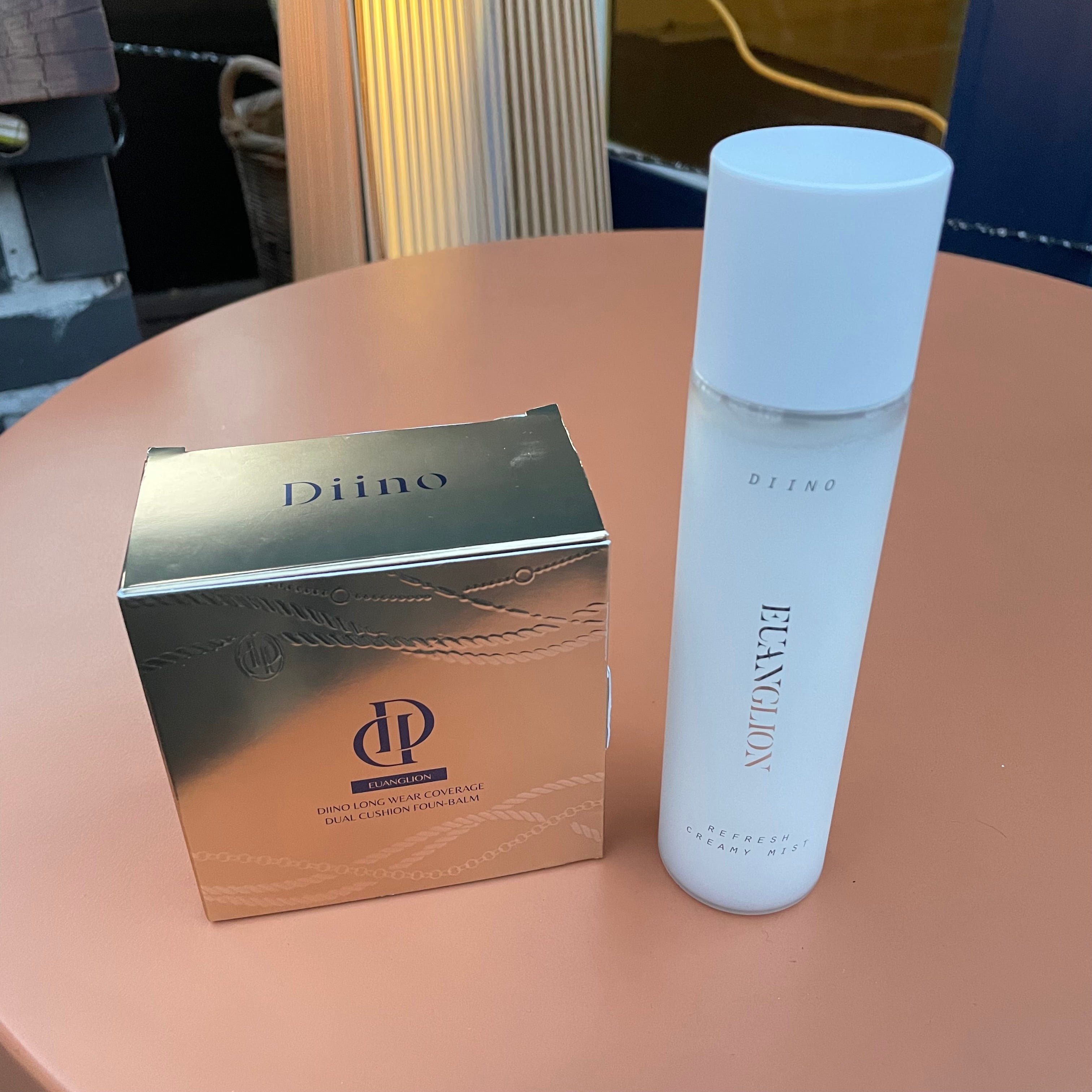 【数量限定ノベルティ付き🎁】【DIINO】ロングウェア カバレッジ デュアル クッション ファンデーション ※（詰め替え用付き）＋エッセンシャルクリームミストプレゼント付き　※1/14-20頃より順次発送予定
