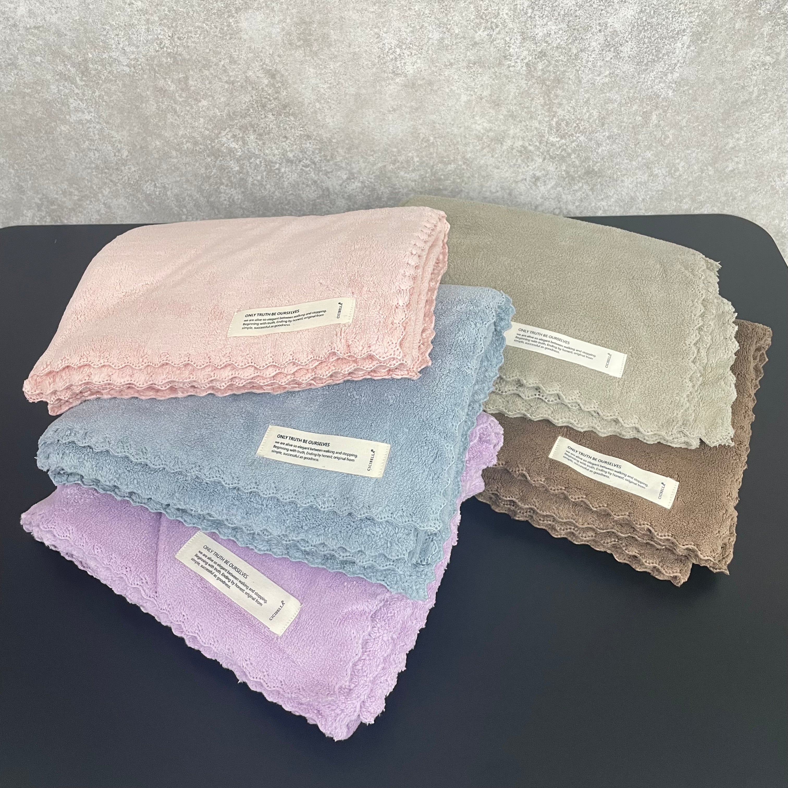 超吸水ヘアドライタオル　モカ　※1/7〜13頃より順次配送予定