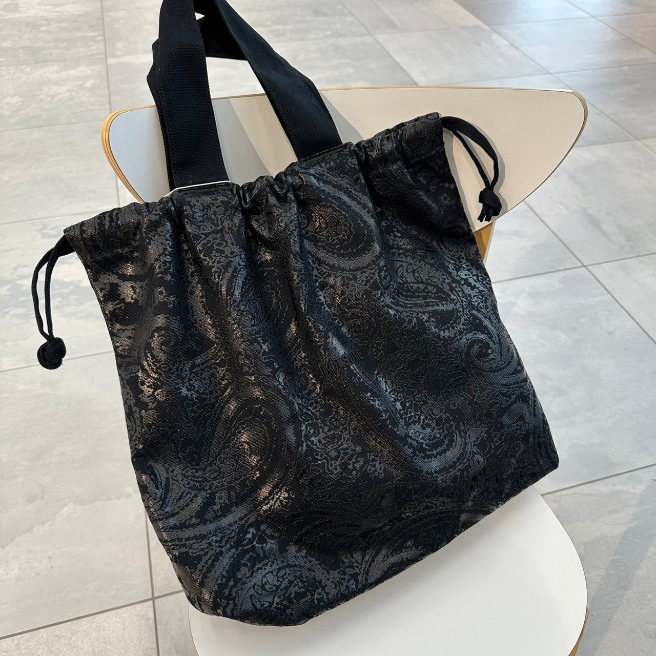 【IKITSUKE】IKI TOTE PSLY　019 ブラック　※11月上旬〜中旬頃より配送予定