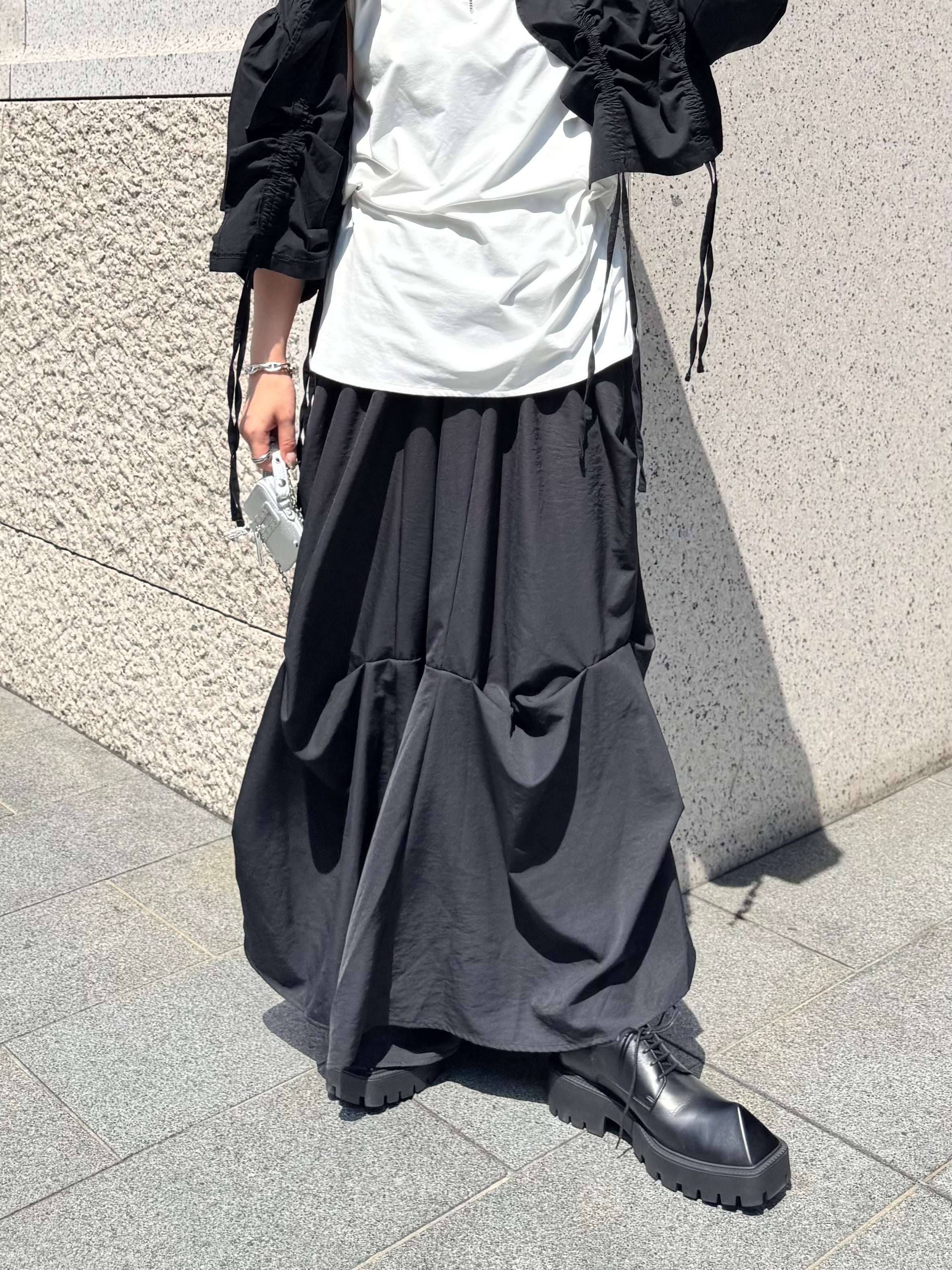 【ASYMM】PINTRIX PANTS -black-