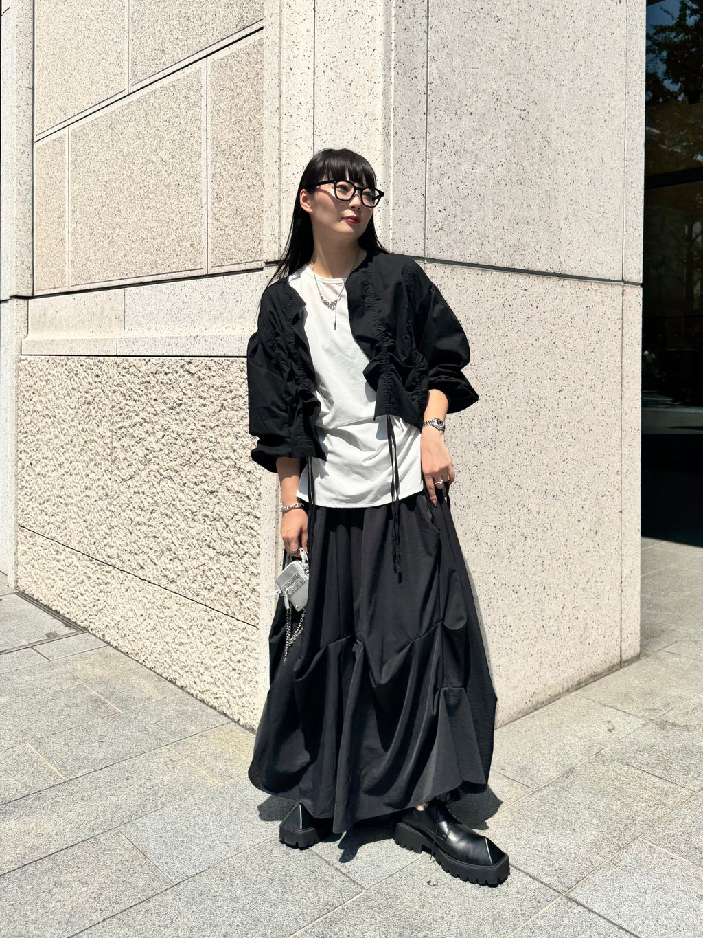 PINTRIX PANTS -black-