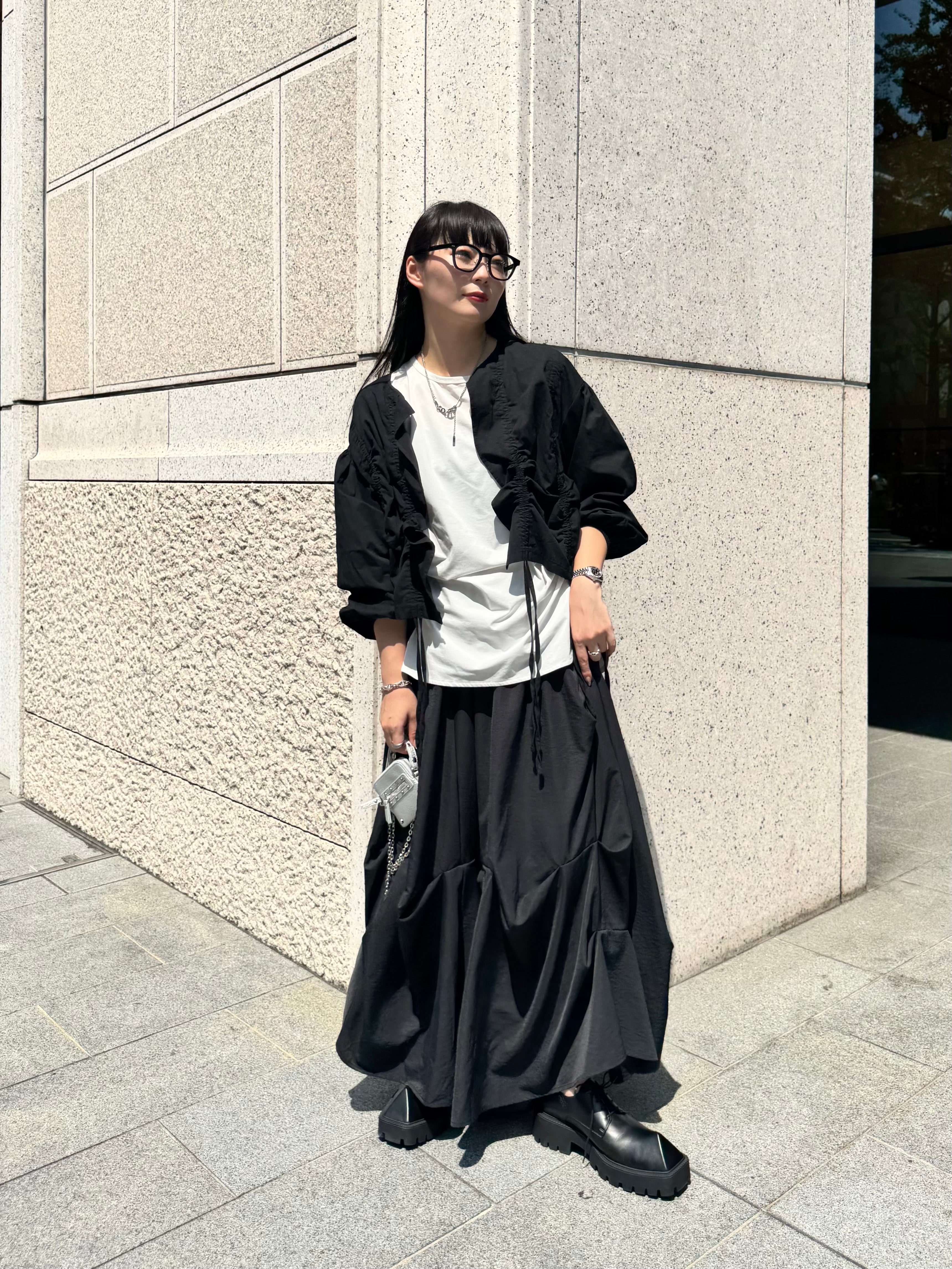 【ASYMM】PINTRIX PANTS -black-