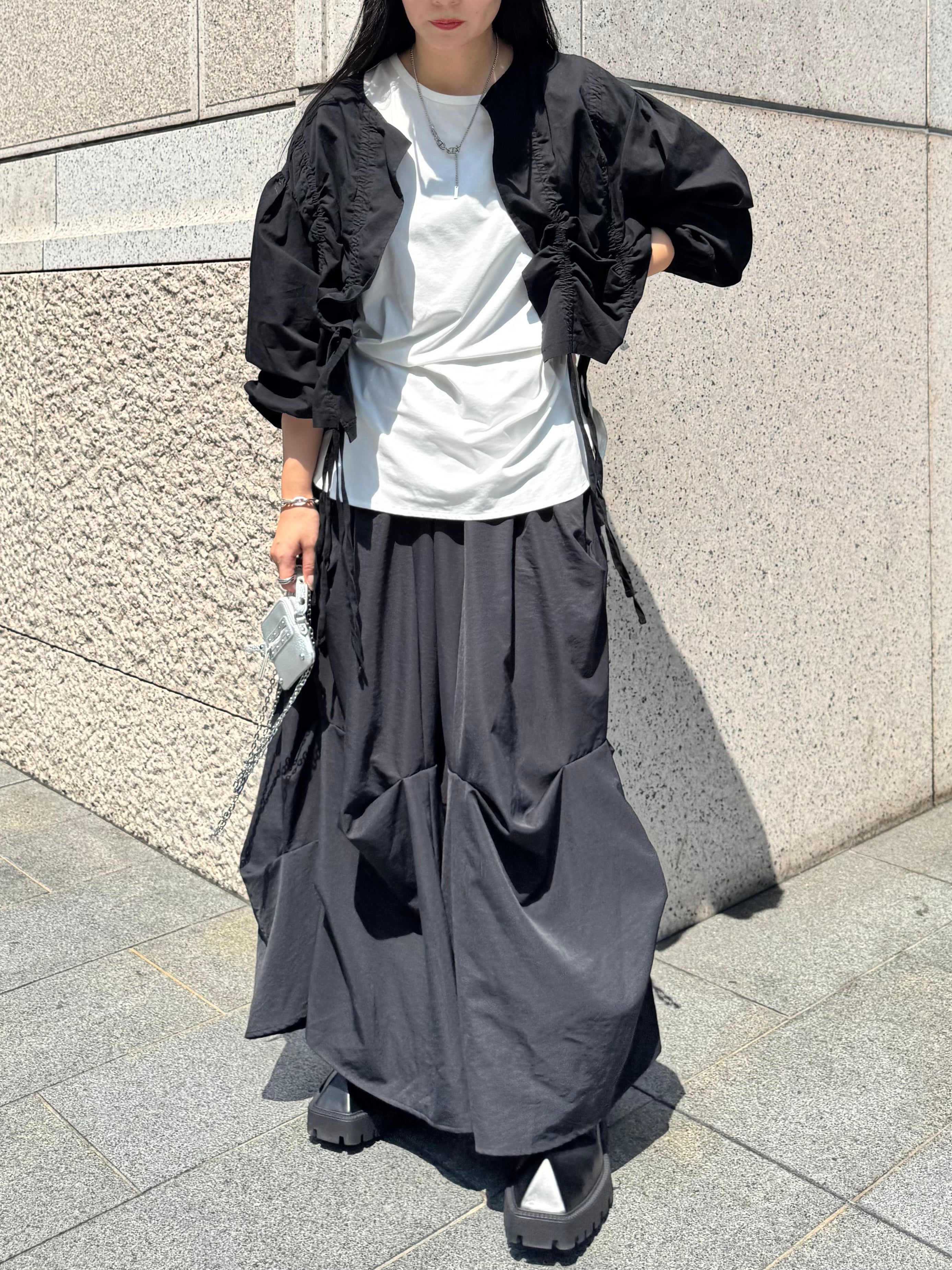 【ASYMM】DROSTIN JACKET -black-