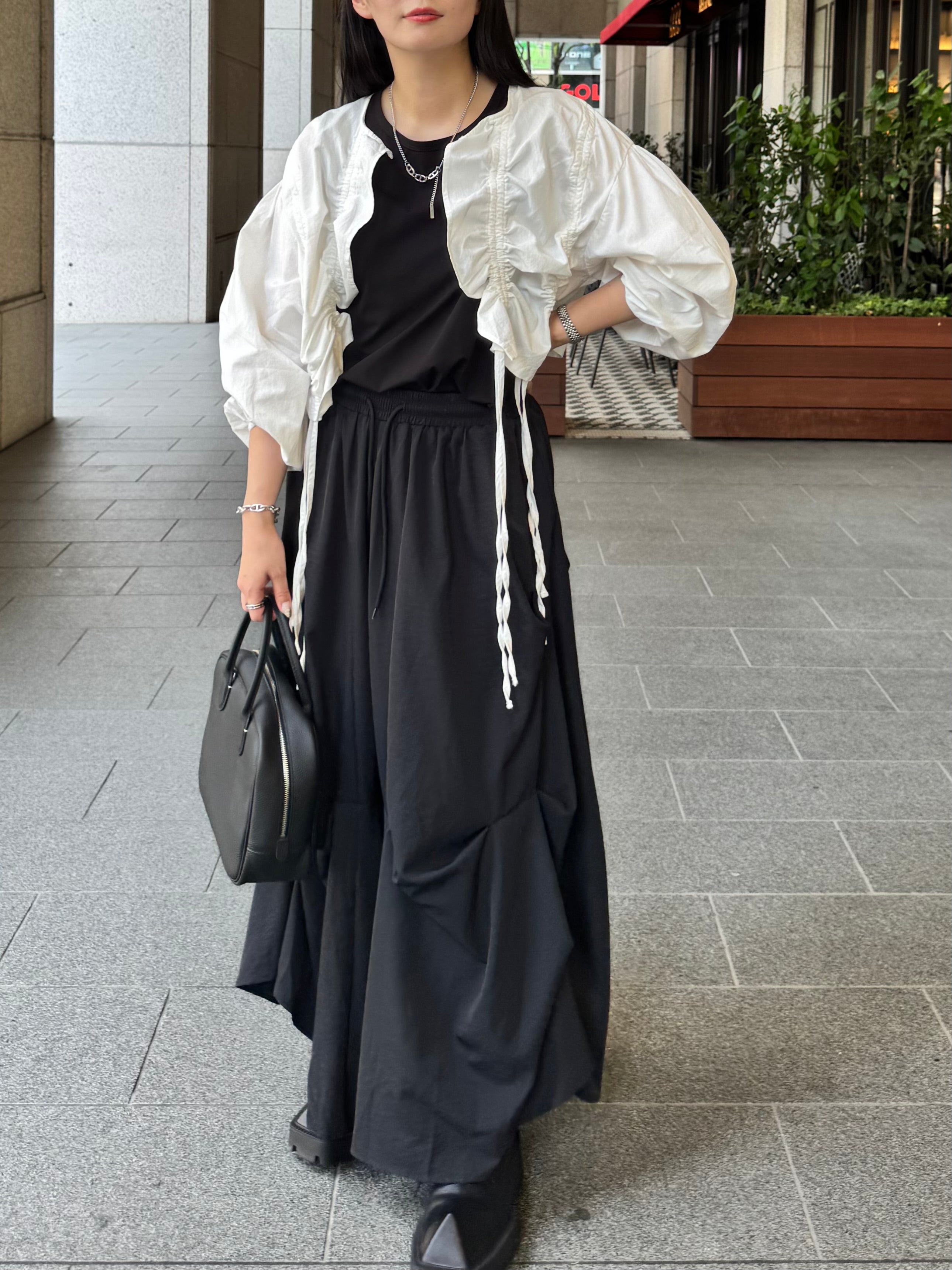 【ASYMM】DROSTIN JACKET -white-
