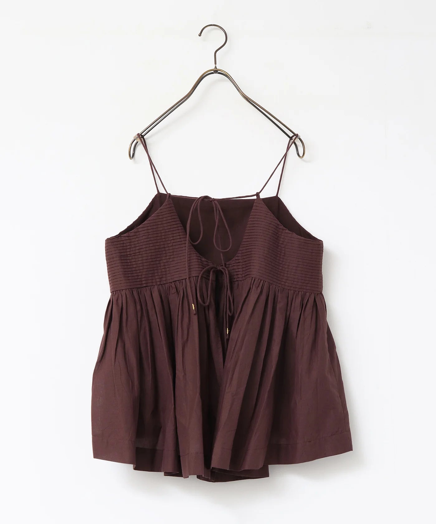 キャミビスチェ　-ブラウン-　※8/6〜12迄に順次発送予定