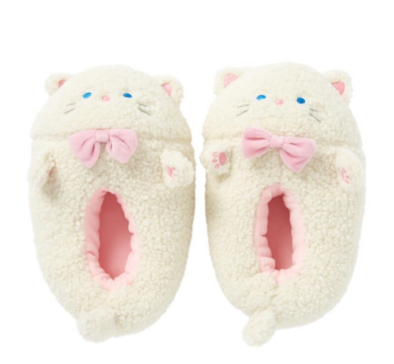 【フレンズストア】ARTBOX もこもこスリッパ　-ねこ①-　※10/29-11/4頃より順次発送予定