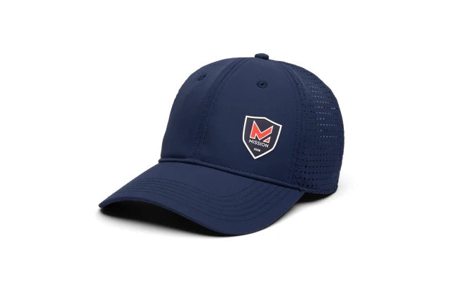 【MISSION】Flex Varsity Hat Navy L/XL　※8/20〜26より順次発送