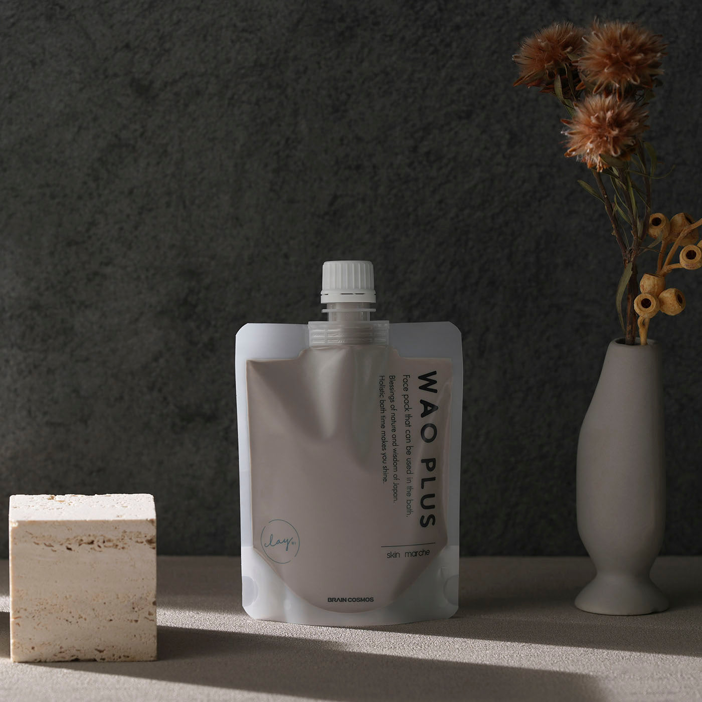 スキンマルシェ WAOPLUS 180ｇ　3本セット(洗い流すパック)　※9/17〜23頃より配送予定