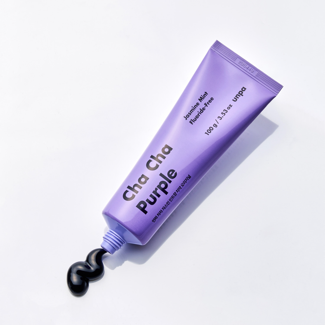 ChaCha Purple 100g ジャスミンミント(パープル)歯磨き粉　※5/28〜6/3より配送予定